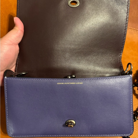 Coach 1941 Dinky with kisslock pocket in purple / iris - Picture 8 of 13